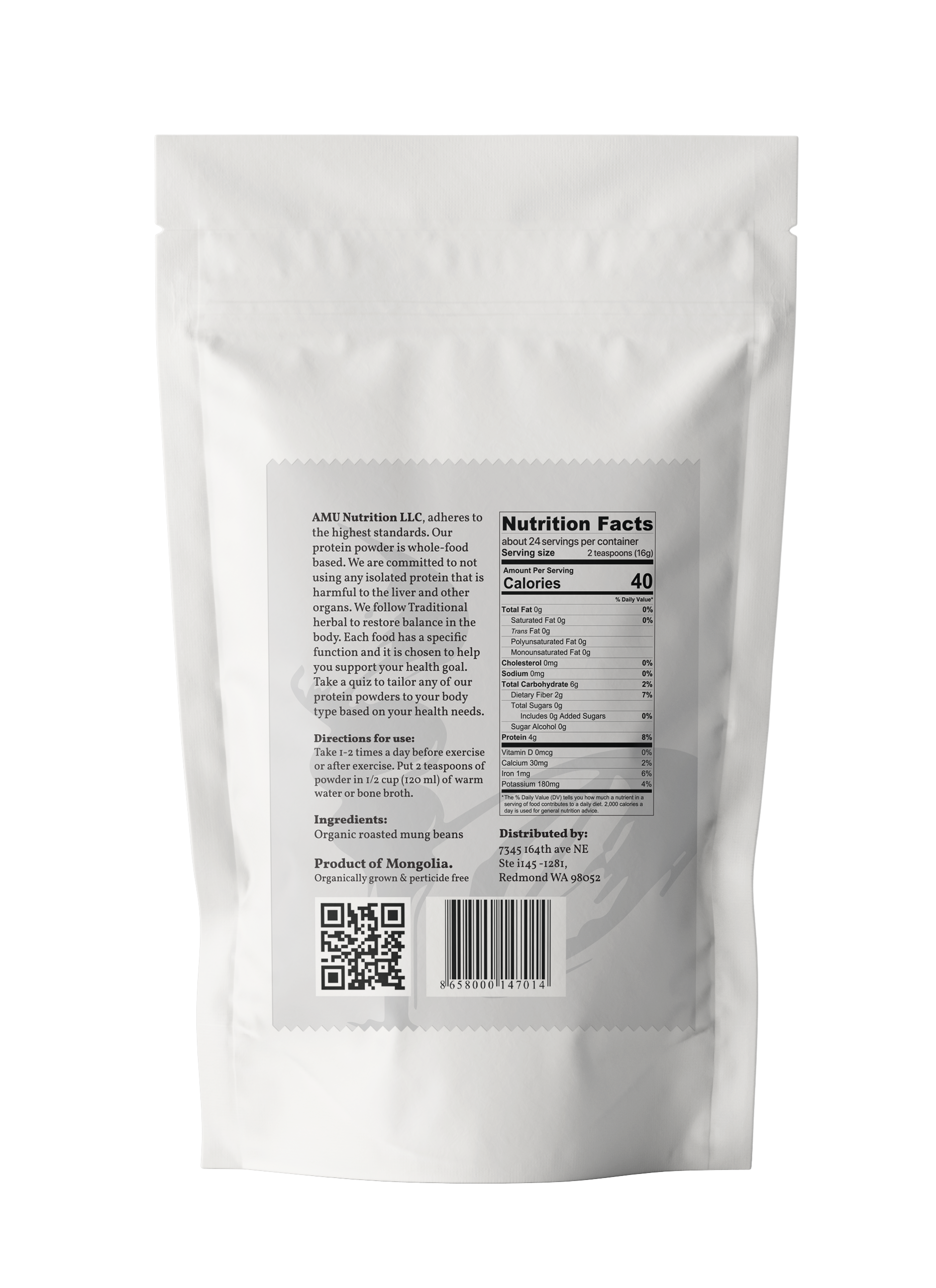 Roasted Mung Bean Powder.