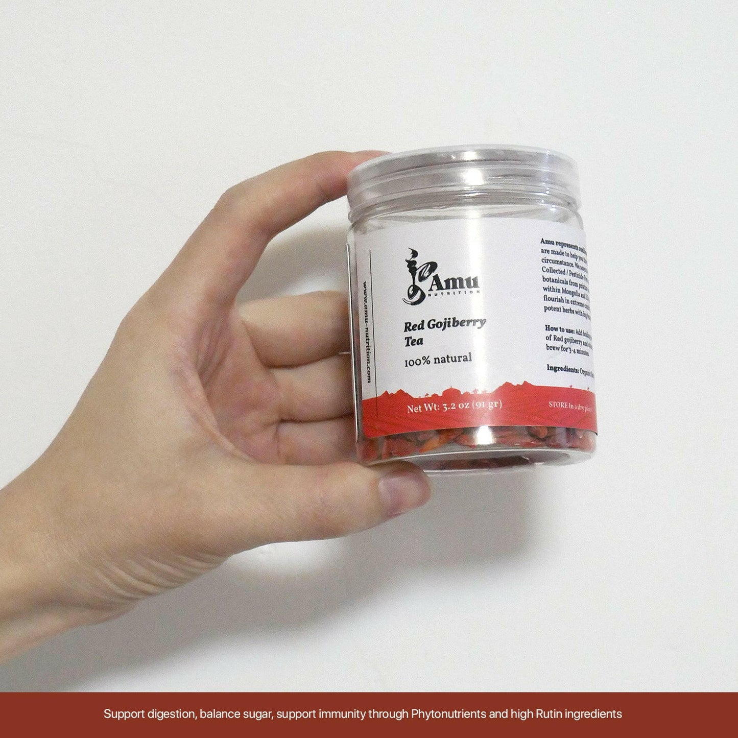 Three tea set- Chrysanthemum, Gojiberry, Tartary buckwheat.