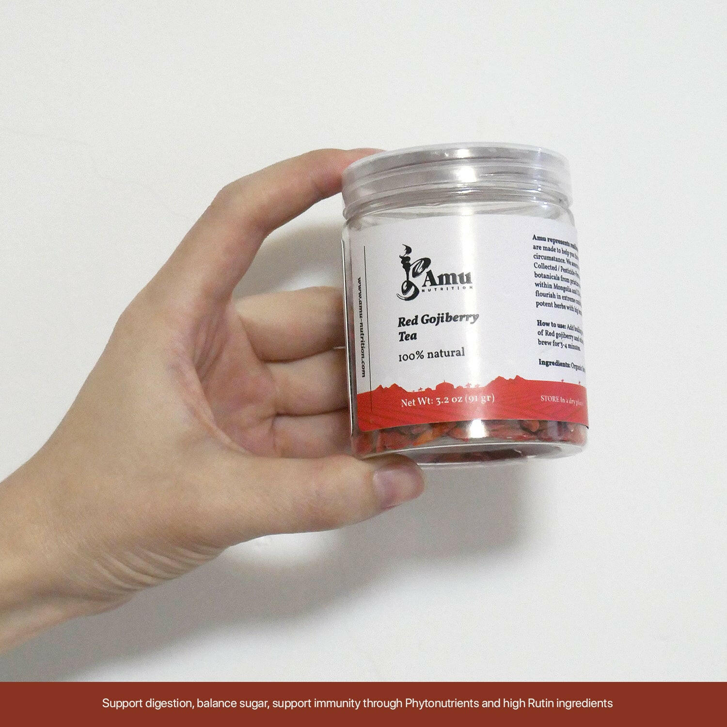 Three tea set- Chrysanthemum, Gojiberry, Tartary buckwheat.