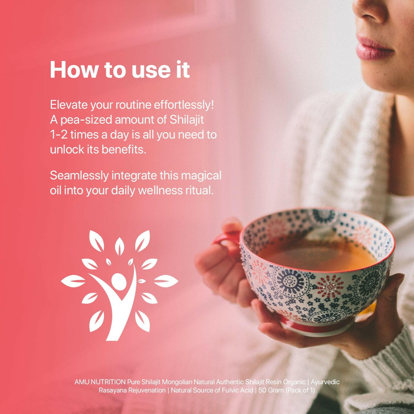 Luxurious Mongolian Shilajit extract for enhanced vitality and rejuvenation