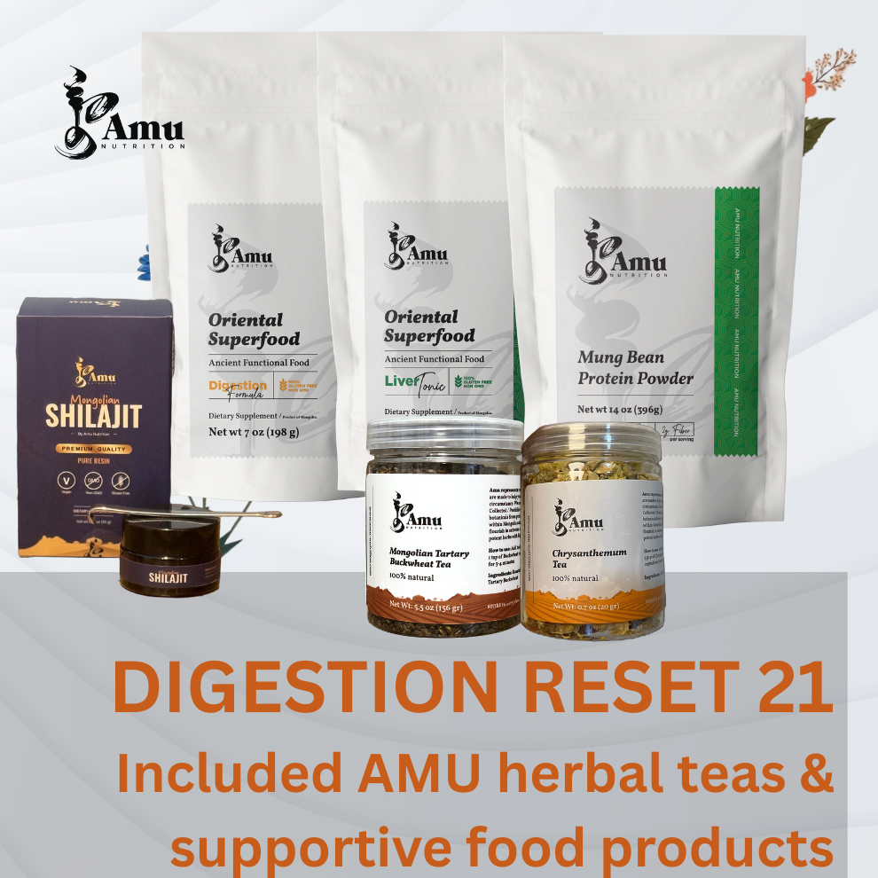 21-Day Digestion Reset Program- Food-Based Digestive Support