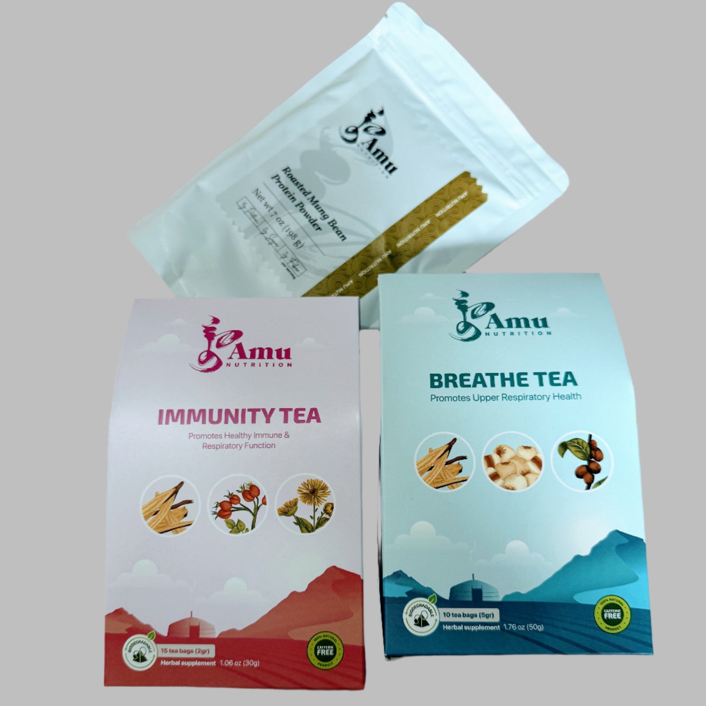 Flu Fighter Tea Trio Amu – Unique combination of Ancient wisdom & Modern Nutrition
