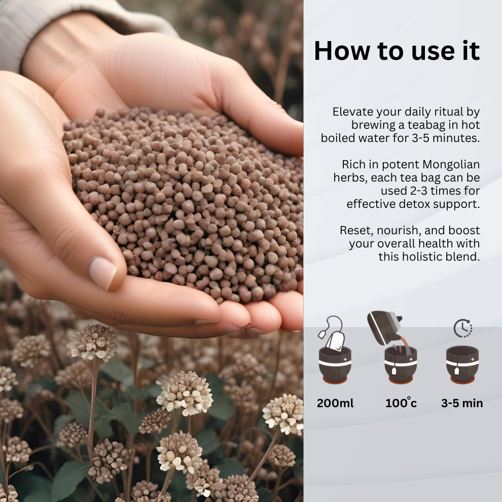 Himalayan Tartary Buckwheat Tea (Bulk) – Nutty, Earthy Flavor for Digestion, Blood Sugar, Skin, and Heart Health with High Rutin & Quercetin 15 sugarcane tbgs