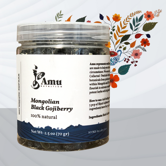 Black Gojiberry Bulk Tea 70 gr, 35 serving size