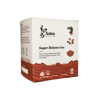 Sugar balance tea with 10 sugarcane tbgs