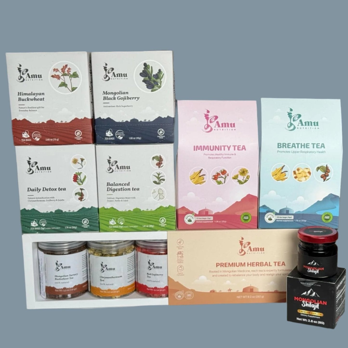 Amu Wellness Tea pack