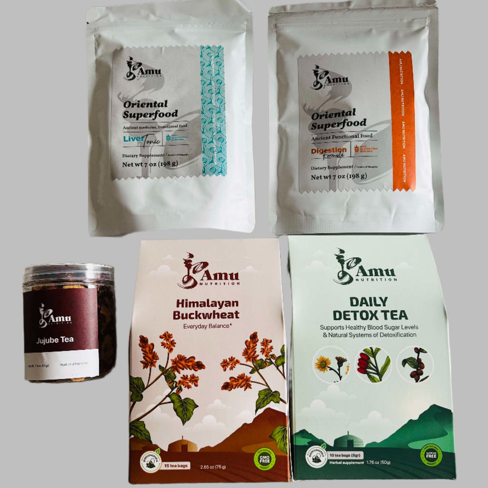 Cholesterol Harmony Superfood Bundle Amu Unique combination of