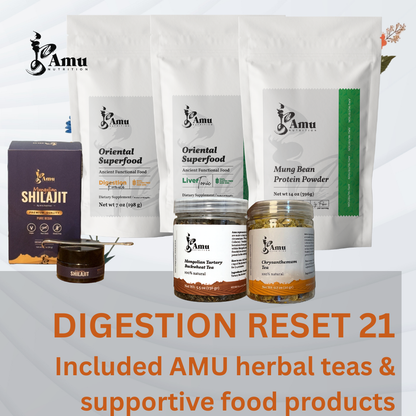 21-Day Digestion Reset Program- Food-Based Digestive Support