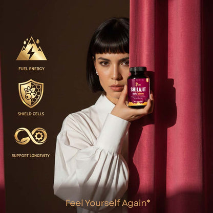 Shilajit with Aronia Gummies  for Men & Women 60 ct, made in USA