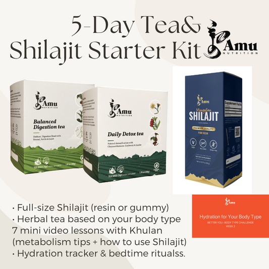 5-Day Tea & Shilajit Starter Kit