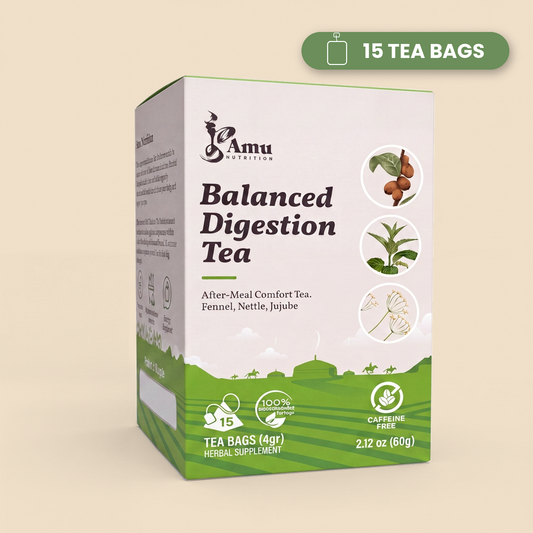 Balanced Digestion Tea - 15 Sugarcane Tea Bags
