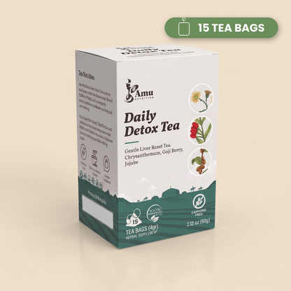 Daily Detox Tea - 15 Sugarcane Tea Bags