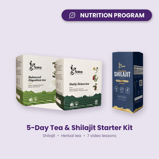 Teatox & Shilajit 10 - 10-Day Reset Kit