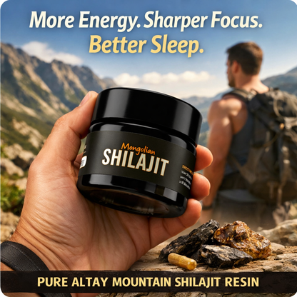 Pure Mongolian Shilajit Resin