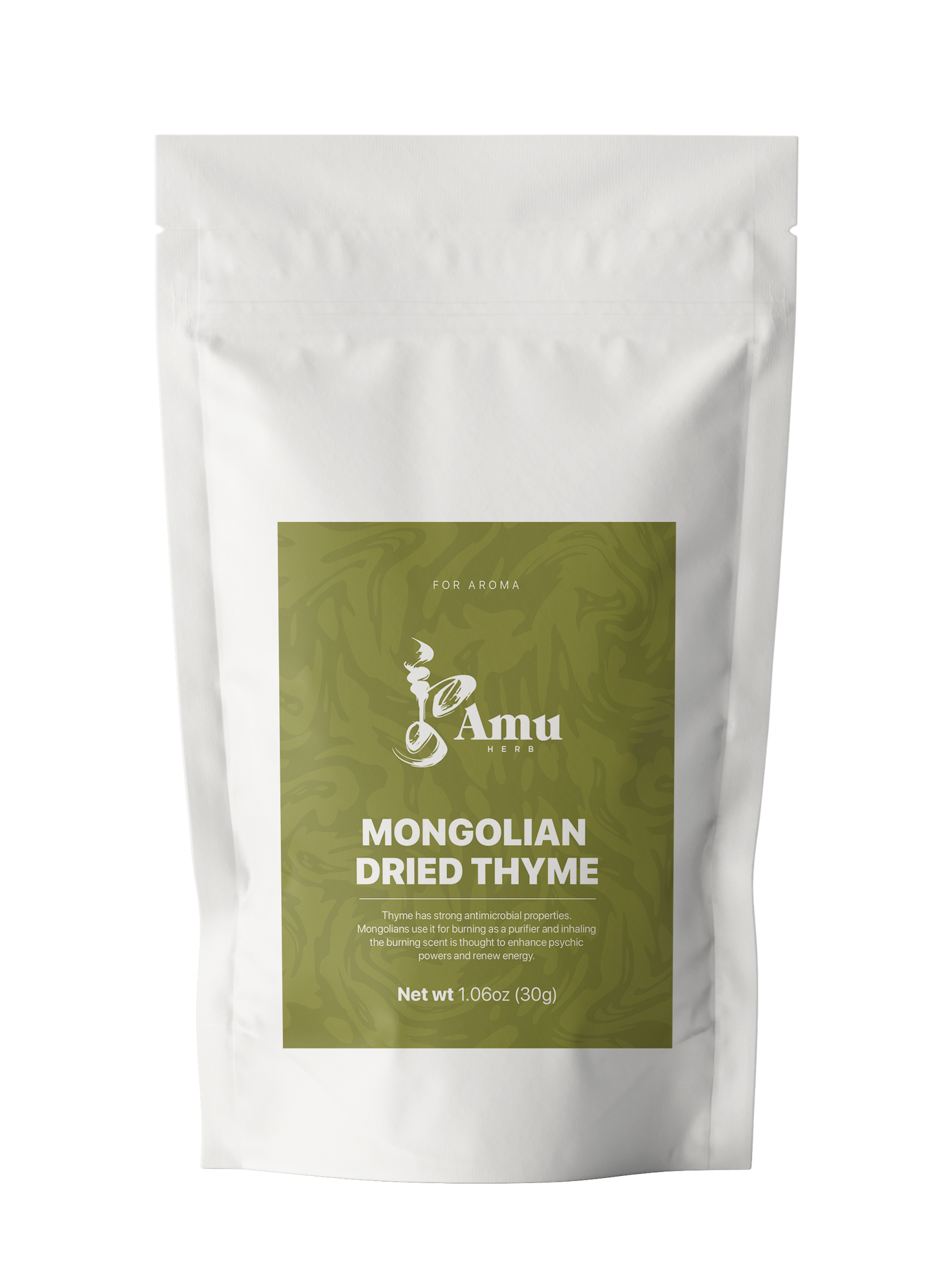 Mongolian Dried Thyme Bulk 30 gr, 35 serving size