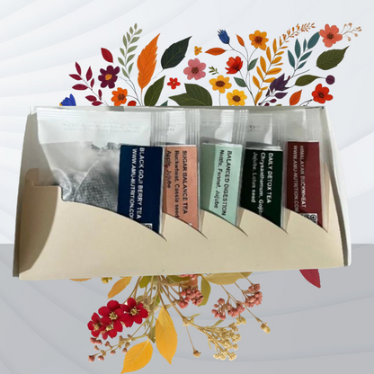 Amu Nutrition's Herbal Tea Sample Pack