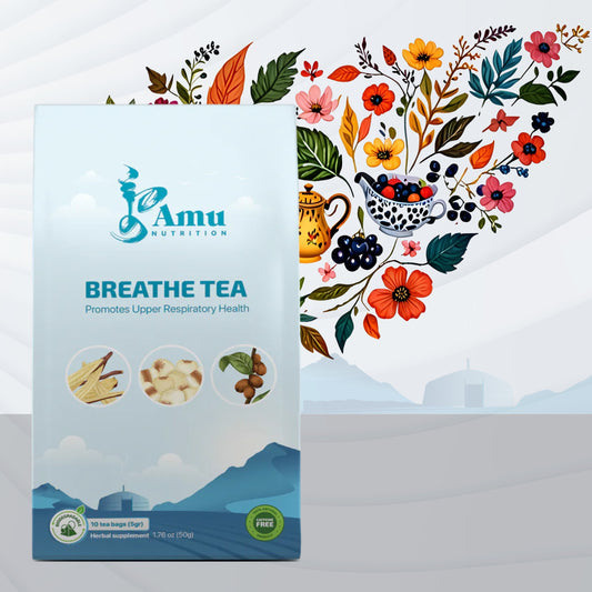 Breathe tea with Licorice, Jujube and Job’s Tears- 10 Sugarcane tbgs