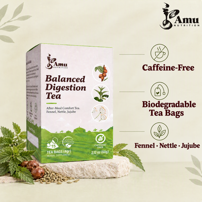 Balanced Digestion Tea - 15 Sugarcane Tea Bags