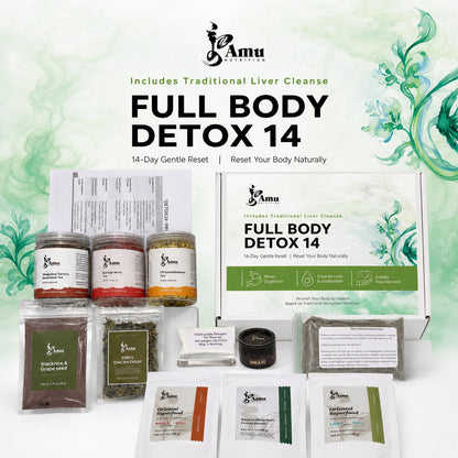 🌿 DETOX 14 Full-Body Reset  | Traditional Mongolian Herbal Cleanse Kit