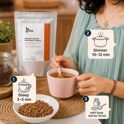 Himalayan Tartary Buckwheat Groats