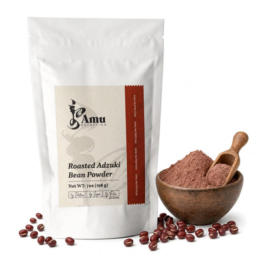 Roasted Adzuki Bean Powder 198g - Asian Superfood for Beauty & Wellness