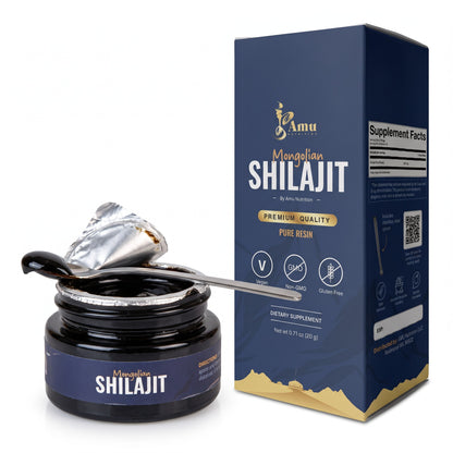 Pure Mongolian Shilajit Resin - Lab-Tested Altai Fulvic Acid