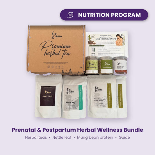Prenatal & Postpartum Herbal Wellness Bundle